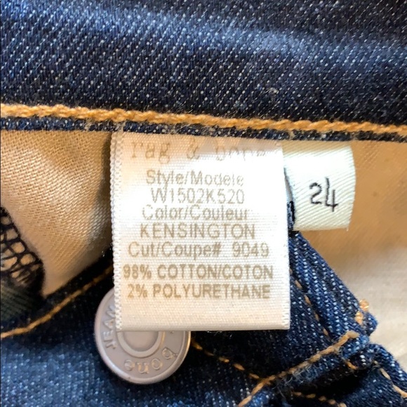 Rag & bone jean, new- no tags, size 24 - Picture 3 of 7
